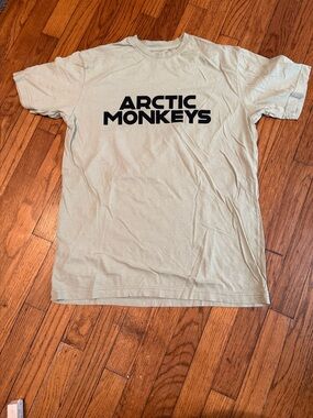 Arctic Monkeys North American tour 2023 Green Short-Sleeve Graphic band Tee